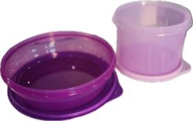Tupperware Kit 2 Peças Tigelas 1L E 1,1L Rosa E Roxa Tupperware Kit 2 Peças Tigelas 1L E 1,1L Rosa E Roxa