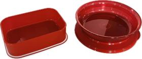 Tupperware Kit 2 Peças Tigelas Vermelhas