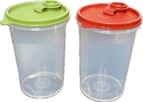 Tupperware Kit 2 Portas Suco Com Bico Verde E Vermelho Tupperware Kit 2 Portas Suco Com Bico Verde E Vermelho