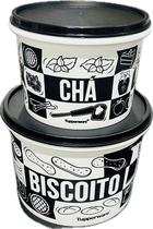 Tupperware Kit 2 Potes Biscoito E Chá Pop Box Tupperware Kit 2 Potes Biscoito E Chá Pop Box