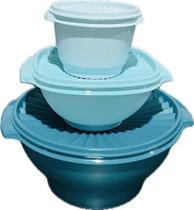 Tupperware Kit 3 Pçs Tigela Sensação