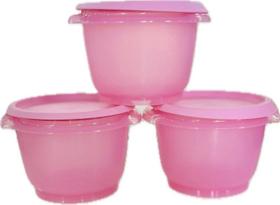Tupperware Kit 3 Peças Tigelas Sensação 600Ml Tutu