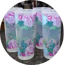 Tupperware kit 4 Copos 470 ml Hortência