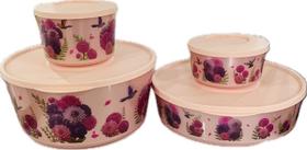 Tupperware Kit 4 Peças Tigelas Ilúmina