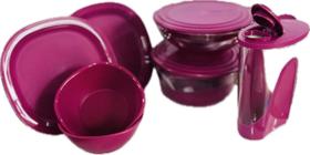Tupperware Kit 7 Peças Elegância Rabanete