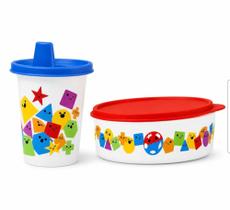 Tupperware kit bebê copinho baby 2 tampa e pratinho Tupperware kit bebê copinho baby 2 tampa e pratinho
