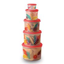 Tupperware Kit Caixas Mantimento Pote Tampa Hermética