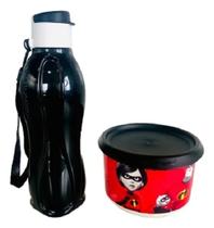 Tupperware Kit Eco Preta 500ml + Toque Magico Os Incríveis Tupperware Kit Eco Preta 500ml + Toque Magico Os Incríveis