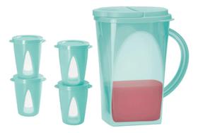 Tupperware Kit Jarra e Copos 330ml Tupperware Kit Jarra e Copos 330ml