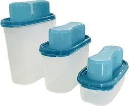 Tupperware Kit Lavanderia 3 Peças Com Dosador