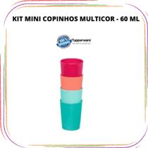 Tupperware Kit Mini Copinhos 60 Ml - 4 Peças