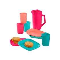 Tupperware Kit Mini Infantil Miniatura 9 peças