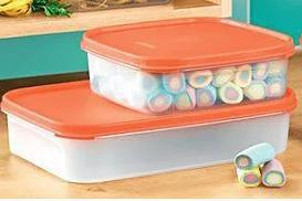 Tupperware Kit Modular Laranja 2 Pçs Tupperware Kit Modular Laranja 2 Pçs