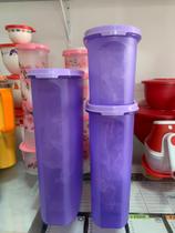 Tupperware Kit Modular Oval Lilás 3 Peças- 1,1L+2,3L+2,9L