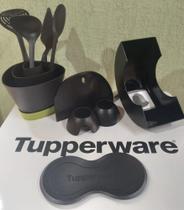 Tupperware Kit Porta Utensílios + Utensílios