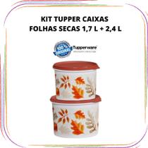 Tupperware Kit Tupper Caixa Folhas Secas
