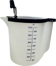 Tupperware Leiteira Jarra Com Medidas 1 Litro Azul