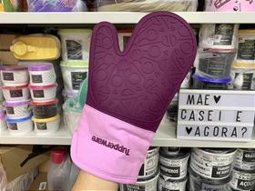 Tupperware Luva Térmica de Silicone Rosa e roxo