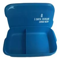 Tupperware marmita basic line slim 590 ml com divisórias Tupperware marmita basic line slim 590 ml com divisórias