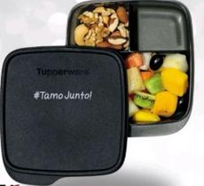 Tupperware - marmita com divisórias basic line 550ml