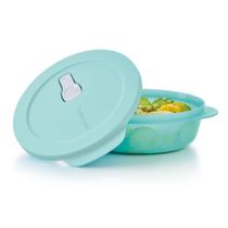 Tupperware marmita cristalwave redonda 1 litros de micro-ondas verde mint Tupperware marmita cristalwave redonda 1 litros de micro-ondas verde mint