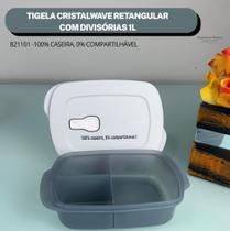 Tupperware marmita para microondas co divisórias Tupperware marmita para microondas co divisórias