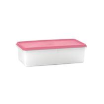 Tupperware Maxi Caixa 2,5 Litros - Translúcida e Rosa Quartzo