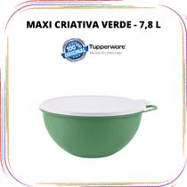 Tupperware Maxi Criativa 7,8 Litros Verde Grama Tupperware Maxi Criativa 7,8 Litros Verde Grama