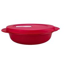 Tupperware Mini Cristalwave 1 litro Vermelho