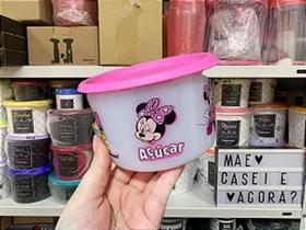 Tupperware Mini Instantânea Mágica Açúcar Minnie 575ml