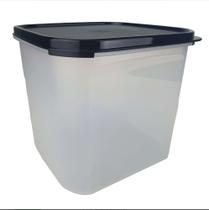 Tupperware Modular Quadrado 4 litros tampa Preta n3 Tupperware Modular Quadrado 4 litros tampa Preta n3