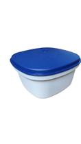 Tupperware Multipla 2,5 Litros - Branca com Tampa Azul