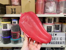 Tupperware Pimentão Levemente Translúcido Vermelho - Armazenamento