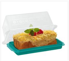 Tupperware porta pão mosaico