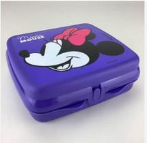 Tupperware Porta Sanduíche Disney Minnie Quadrado