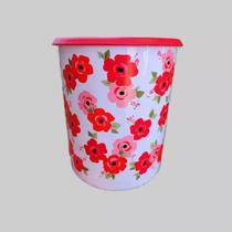 Tupperware Pote Instantânea Flores vermelhas 3.3 Litros. Tupperware Pote Instantânea Flores vermelhas 3.3 Litros.