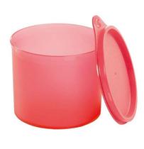 Tupperware pote redondinha 500 ml vermelha da tupperware