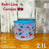 Tupperware pote refri line cereja Tupperware pote refri line cereja