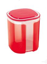 Tupperware pote visual vermelho 1.5 l