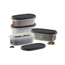 Tupperware potes modurares oval 500 ml armazenar, original