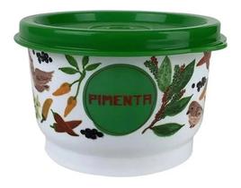 Tupperware Potinho Tempero Floral 140m Tupperware Potinho Tempero Floral 140m