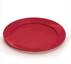 Tupperware prato outdoor vermelho