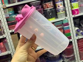 Tupperware Quick Dispenser 600ml Rosa e Transparente