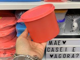 Tupperware Redondinha 500 ml Coral - Armazenamento