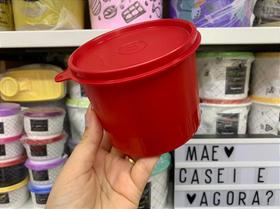 Tupperware Redondinha 500 ml Vermelha Importada - Armazenamento