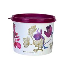 Tupperware Redondinha Botânica Aquarela 500ml Tupperware Redondinha Botânica Aquarela 500ml