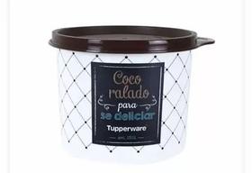 Tupperware Redondinha Côco Ralado Bistrô 500ml - Armazenamento Prático e Elegante