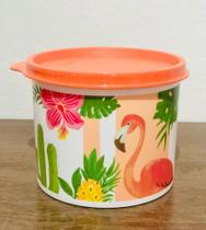 Tupperware redondinha flamingo 500ml laranja Tupperware redondinha flamingo 500ml laranja