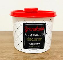 Tupperware Redondinha Granulado Bistrô 500ml Tupperware Redondinha Granulado Bistrô 500ml