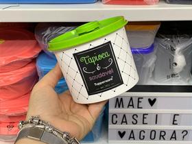 Tupperware Redondinha Tapioca Bistrô 300g / 500ml